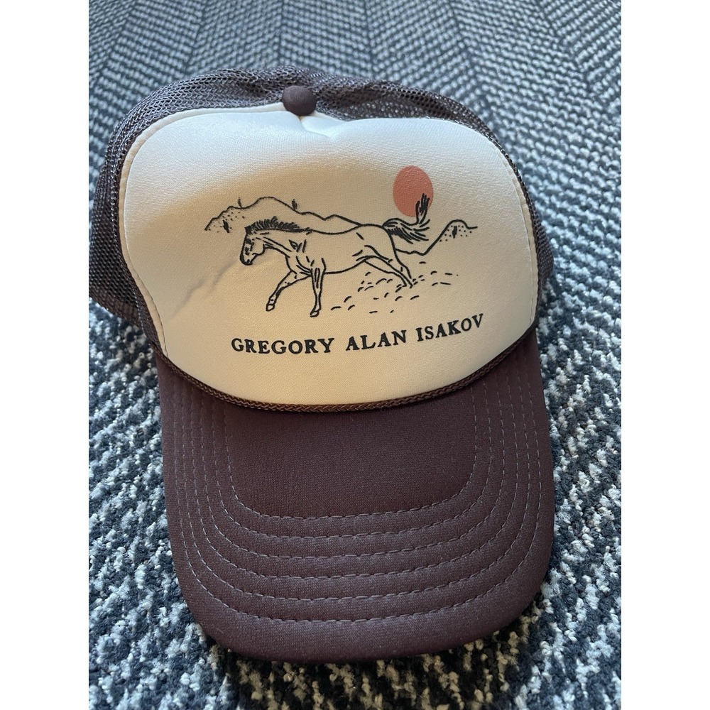 Free To Roam Otto Gregory Alan Isakov Snapback Hat Rope Brim Trucker